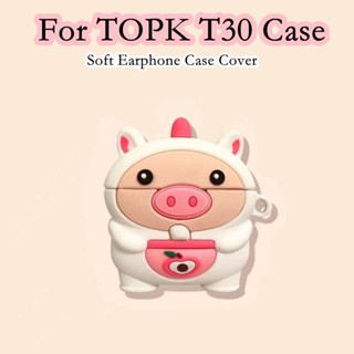 【ส่วนลด】เคสหูฟัง แบบนิ่ม กันกระแทก ลายการ์ตูน สําหรับ TOPK T30 TOPK T30