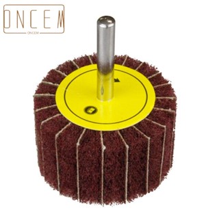 【ONCEMOREAGAIN】Sanding wheel Fleece Lamellar Loop Fan Belt Grinding Wheel Abrasive CNC