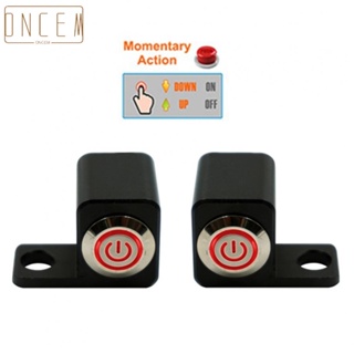 【ONCEMOREAGAIN】Switch Button Durable To Use Electric Handlebar Momentary Power Starter