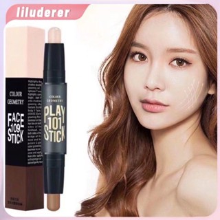 Lameila Double Sided Highlight Concealer Stick คอนซีลเลอร์สำหรับใบหน้า Shadow Contouring Makeup HO