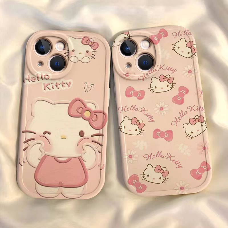 เคสไอโฟน 11 12 13 14 15 16 17 Pro Max IPX Xr Xs Max 7 8 6s Plus Bishōjo hlkkister Cat เคสโทรศัพท์แบบนุ่ม