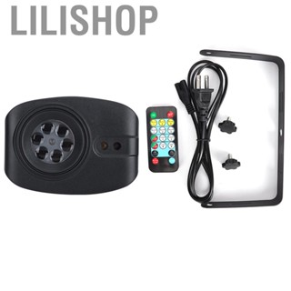 Lilishop Projection Light  Clear Patterned Colorful Rotating Voice Control Stage US Plug AC100-240V