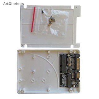 อะแดปเตอร์ SATA 6.0Gbps เป็น SATA M.2 NGFF SSD mSATA SSD 2.5 นิ้ว พร้อมเคส N