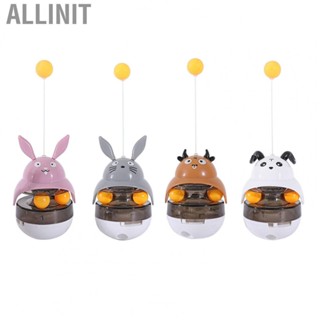 Allinit Feeder Toy  Cute Design Wobble Treat Dispenser for Cats