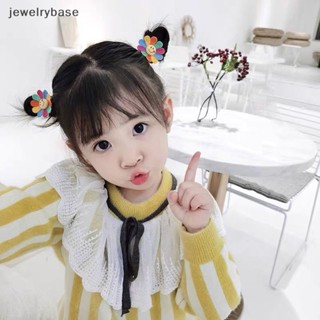 [jewelrybase] กิ๊บติดผม รูปดอกทานตะวัน หน้ายิ้ม เครื่องประดับ สําหรับเด็กผู้หญิง 1 5 ชิ้น