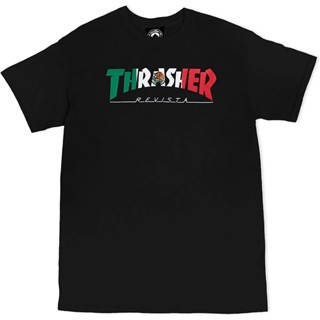 เสื้อยืด ลาย Thrasher Mexico Revista สําหรับผู้ชาย