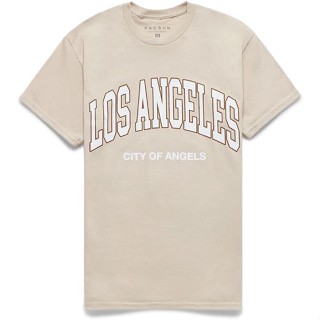 เสื้อยืด พิมพ์ลาย Pacsun Los Angeles Collegiate สําหรับผู้ชาย