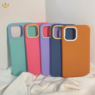 เคสโทรศัพท์ เคสประกบสีพื้นมาใหม่ เคสประกบ11 8 7plus 6 6s Plus 11 12pro 12promax 13 13promax 13pro