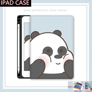 เคส ลายการ์ตูนน่ารัก พร้อมช่องใส่ปากกา สําหรับ Ipad Air 1 Ipad Pro 11 10.5 9.7 10.2 10.9 นิ้ว 2022 Ipad 10th 9th 8th 7th 6th 5th 4th Mini 1 2 3 4 5 6