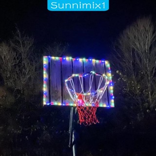 [Sunnimix1] ไฟบาสเก็ตบอล LED RGB หลากสีสัน สําหรับเล่นกลางแจ้ง