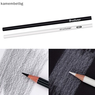 Kamembetbg ชุดดินสอสีน้ํามัน สีขาว และสีดํา 12 ชิ้น สําหรับนักเรียน