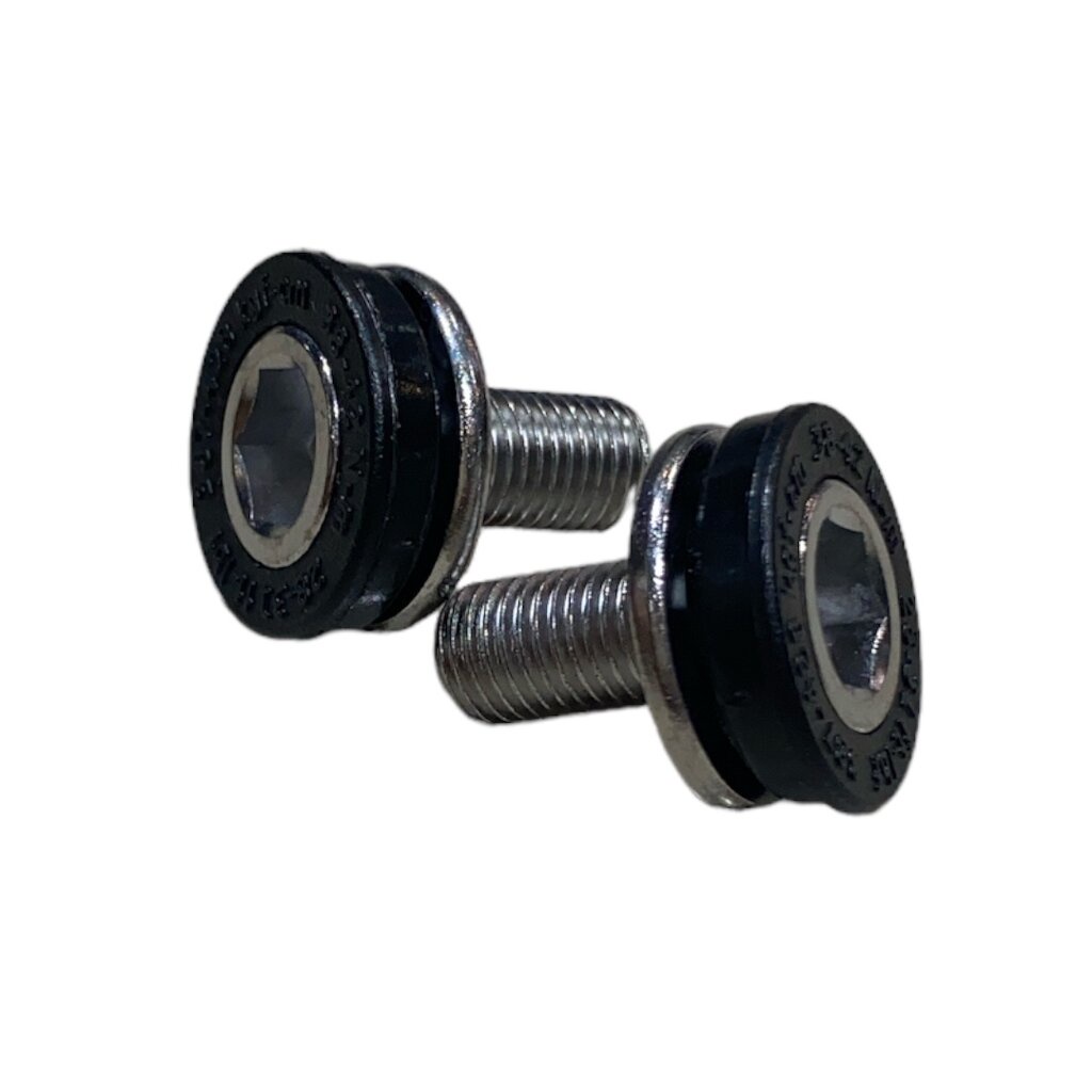 น็อตยึดขาจาน สำหรับจานกะโหลกเหลี่ยม ราคาต่อ 1 คู่