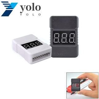 Yolo เครื่องทดสอบแรงดันไฟฟ้าแบตเตอรี่ BX100 พร้อมลําโพงคู่ เครื่องทดสอบเซลล์แบตเตอรี่ ตัวบ่งชี้แรงดันไฟฟ้า ตัวตรวจสอบเสียงกริ่ง เครื่องวัดแรงดันไฟฟ้า สัญญาณเตือน