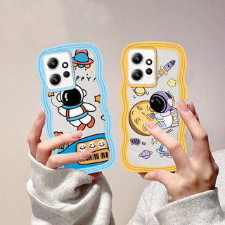 เคสโทรศัพท์มือถือ TPU ลายการ์ตูนนักบินอวกาศ สําหรับ Redmi Note 12 Redmi A1 A2 10C 10A 9C 9T Note 11S 10 5G 10S 9S 8 Pro Xiaomi Poco M5S M3 X3 Pro NFC