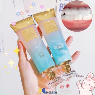 ยาสีฟันไวท์เทนนิ่งทาร์ทาร์รีมูฟเวอร์ยาสีฟัน Niacinamide Fresh Tooth Mouth Care ยาสีฟัน MOLISA