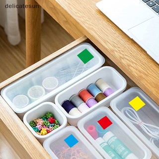 Delicatesun สติกเกอร์ฉลากโค้ดโค้ดสี โครม่า มีกาวในตัว 500 ชิ้น