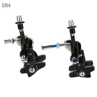 SN4 จักรยานเสือหมอบ 1 คู่ V Shape Mechanical Dual Pivot Brake Set Repair Parts Accessory