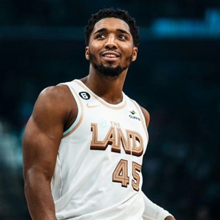 เสื้อกีฬาบาสเก็ตบอล ลายทีม Donovan Mitchell Cleveland Cavaliers 2022-23 Season ชุดเหย้า สําหรับผู้ชาย