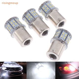 [risingmeup] หลอดไฟ LED 1156 BA15S 50SMD 3014 แบบเปลี่ยน สําหรับภายในรถยนต์ 4 ชิ้น