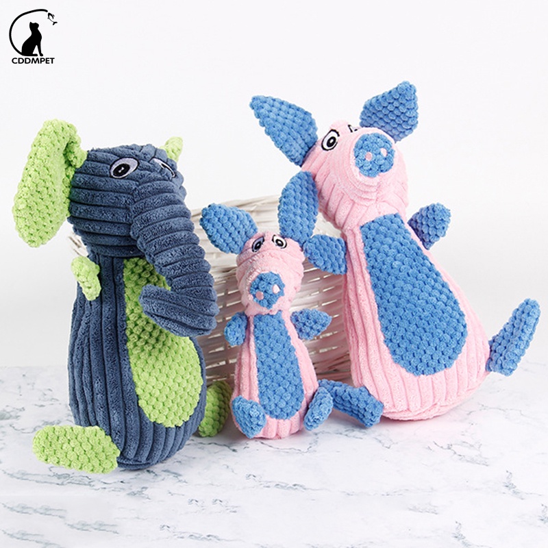 【CDDMPET】ตุ๊กตาขัดฟันสุนัข ของเล่นแมว หมา ของกัดเล่นสุนัข​ ตุ๊กตาหมามีเสียง