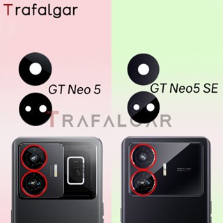 เลนส์กระจกกล้องด้านหลัง แบบเปลี่ยน พร้อมสติกเกอร์กาว สําหรับ Realme GT Neo 5 และ Neo5 SE 5SE RMX3700 RMX3706