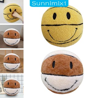 [Sunnimix1] ของเล่นตุ๊กตาการ์ตูนหน้ายิ้ม นอนหลับสบาย ของขวัญ สําหรับตกแต่งบ้าน ปาร์ตี้ วันหยุด