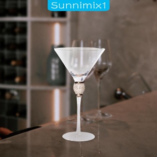 [Sunnimix1] แก้วค็อกเทล แก้วเครื่องดื่ม มาร์ตินี่ แบบใส สําหรับปาร์ตี้ ปิกนิก