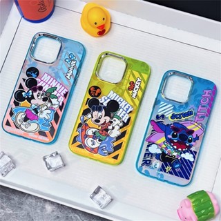 เคสโทรศัพท์มือถือแบบนิ่ม TPU กันกระแทก ลายการ์ตูน Stitch น่ารัก สําหรับ iPhone 14 13 12 Pro Max 11