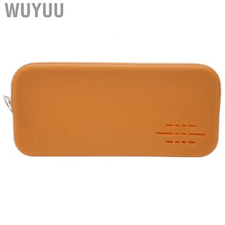 Wuyuu Makeup Brush Travel Case  Large  Portable Pouch Silicone for Home