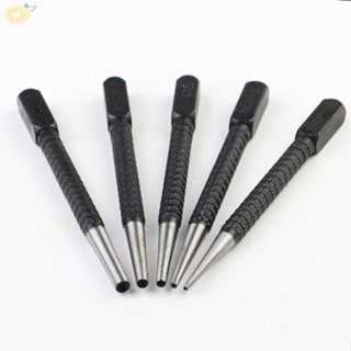 【VARSTR】Nail Punch 5pcs Nail Punch Door Pin Removal Drill Bit Holes Punch Woodwork