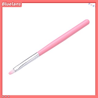 Bluelans แปรงปากกาหัวแบน สําหรับตกแต่งเล็บ DIY