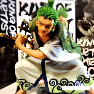 ฟิกเกอร์วันพีช Bandai Wano Country koa Zoro Sanji ของแท้ ยังไม่เปิด JOTS