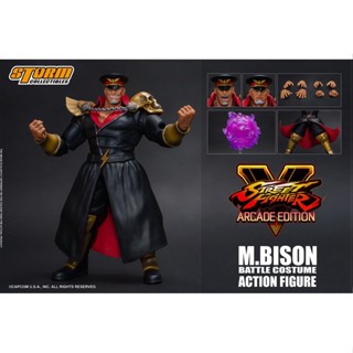 ของเล่นโมเดลฟิกเกอร์ 1/12 M.BISON BATTLE COSTUME Street Fighter 5 Soldier ขนาด 6 นิ้ว