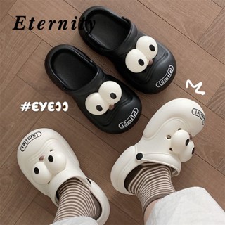 Eternity รองเท้าหัวโต รองเท้าแตะผู้หญิง น่ารักหนาพื้นลื่น อาบน้ำในห้องน้ำ 31z072101