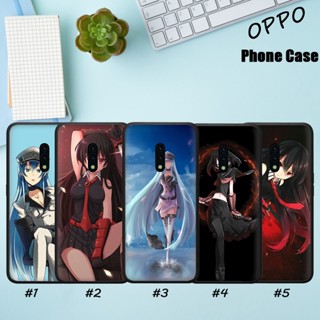 เคสโทรศัพท์ TPU แบบนิ่ม ลาย WV19 Akame สําหรับ OPPO A12 A12E A15 A15S A16 A16S A54S A1K A77 F3 A91 F15 F7 A83 A93