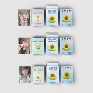 โฟโต้การ์ด อัลบั้มเลเซอร์โฮโลแกรม HOLOGRAPHIC Kpop สําหรับเก็บสะสม 50 ชิ้น ต่อกล่อง