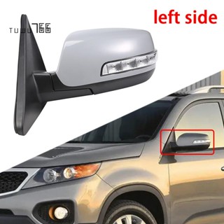 876102P150 กระจกมองหลังไฟฟ้า แบบพับได้ มีไฟ LED สําหรับ Kia Sorento 2009-2012