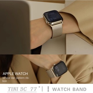 สายนาฬิกาข้อมือ สเตนเลส โลหะ สําหรับ iWatch Series 8 7 SE 6 5 4 3 S8 Ultra 49 มม. 40 มม. 41 มม. 44 มม. 45 มม.