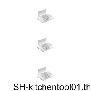 1/2/3 ที่วางสบู่ในห้องน้ํา ที่ยึดสบู่ อุปกรณ์ตกแต่งครัวเรือน
