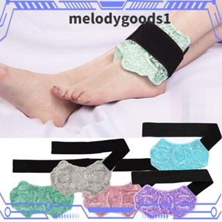 MELODYGOODS1 แผ่นเจลรองข้อเท้า บรรเทาอาการปวดข้อศอก ใช้ซ้ําได้