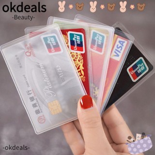 OKDEALS ซองใส่บัตรประจําตัวประชาชน บัตรเครดิต บัตรประจําตัวประชาชน สําหรับโรงเรียน สํานักงาน