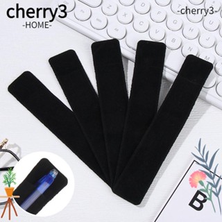 Cherry3 กระเป๋าใส่ปากกาลูกลื่น ผ้ากํามะหยี่ 5 ชิ้น
