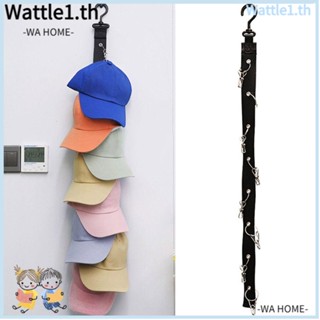 Wttle ตะขอแขวนหมวกเบสบอล แบบติดผนัง ปรับได้ Diy