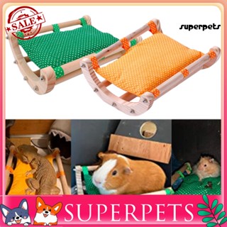 Superpets เปลญวน ซักทําความสะอาดได้ อุปกรณ์เสริม สําหรับสัตว์เลี้ยง หนูแฮมสเตอร์