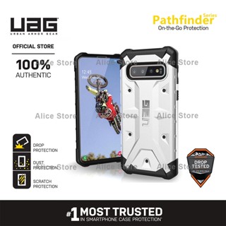 Uag Pathfinder Series เคสโทรศัพท์ สีขาว สําหรับ Samsung Galaxy S10 Plus S10e