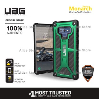 Uag เคสโทรศัพท์มือถือ สีเขียว สําหรับ Samsung Galaxy Note 9