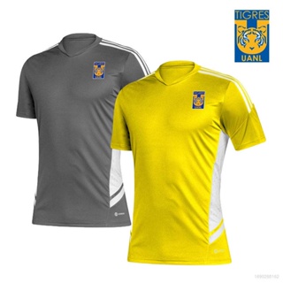 Fb 2023-2024 Tigres de la UANL Away Jersey เสื้อยืดลําลอง แขนสั้น คอกลม พิมพ์ลายฟุตบอล พลัสไซซ์