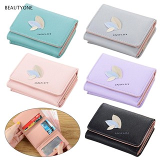 Topbeauty กระเป๋าสตางค์ ใบเล็ก แต่งหัวเข็มขัด สําหรับผู้หญิง