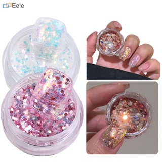 ANNIES Box Art Nail Patch Shining เครื่องประดับเลื่อม Aurora Shining Pupil Sticker ↑Eele