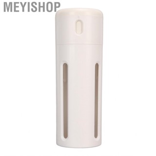 Meyishop Travel Dispenser Bottle  Visible Window 4 in 1 Rotate Switching 40ml Each for Serum Conditioner